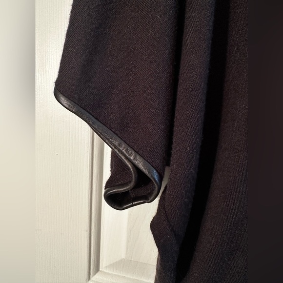 Alice + Olivia Stacey Bendet AIR SM Leather VTG Y2K BlK Short Sleeve Turtleneck - Picture 2 of 13